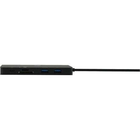 V7 Mini Dock UCMINIDOCK-ALTHV USB Type C Docking Station for Notebook - Charging Capability - Memory Card Reader - SD - Black - Desktop