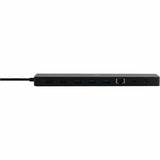 V7 DOCKUCPT2D USB Type C Docking Station for Notebook - Charging Capability - Memory Card Reader - SD - 130 W - Black