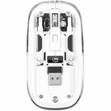 Manhattan Mouse - Radio Frequency - USB Type A - Optical - 4 Button(s) - White