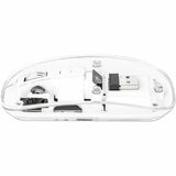 Manhattan Mouse - Radio Frequency - USB Type A - Optical - 4 Button(s) - White
