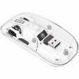 Manhattan Mouse - Radio Frequency - USB Type A - Optical - 4 Button(s) - White