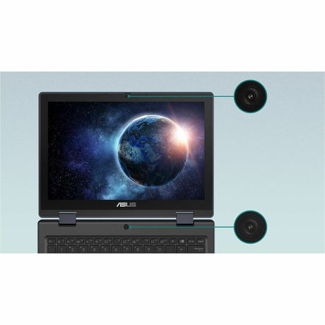 Asus BR1204F BR1204FPS81FXA-3Y 31 cm (12.2") Touchscreen Rugged Convertible 2 in 1 Notebook - Intel Celeron N200 - 8 GB - 128 GB SSD