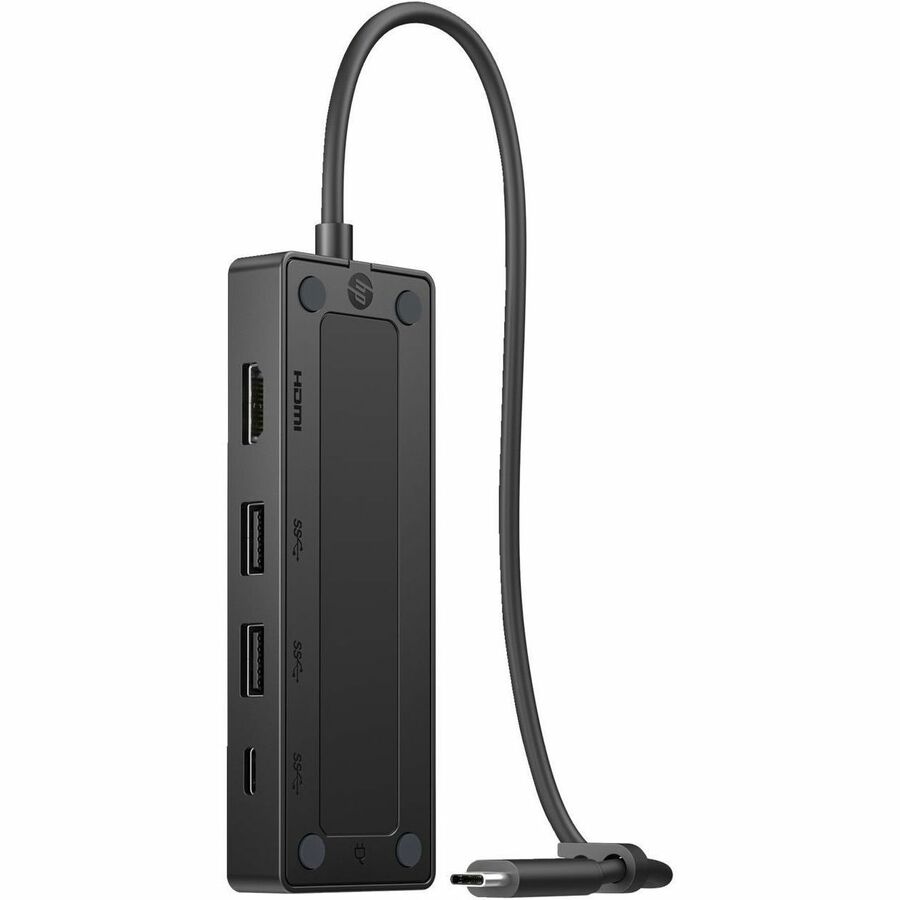 HP USB Type C Rugged Docking Station for Notebook, Monitor - Charging Capability - 90 W - Portable