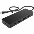 HP USB Type C Rugged Docking Station for Notebook, Monitor - Charging Capability - 90 W - Portable