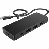 HP USB Type C Rugged Docking Station for Notebook, Monitor - Charging Capability - 90 W - Portable