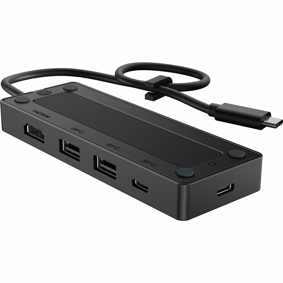 HP USB Type C Rugged Docking Station for Notebook, Monitor - Charging Capability - 90 W - Portable