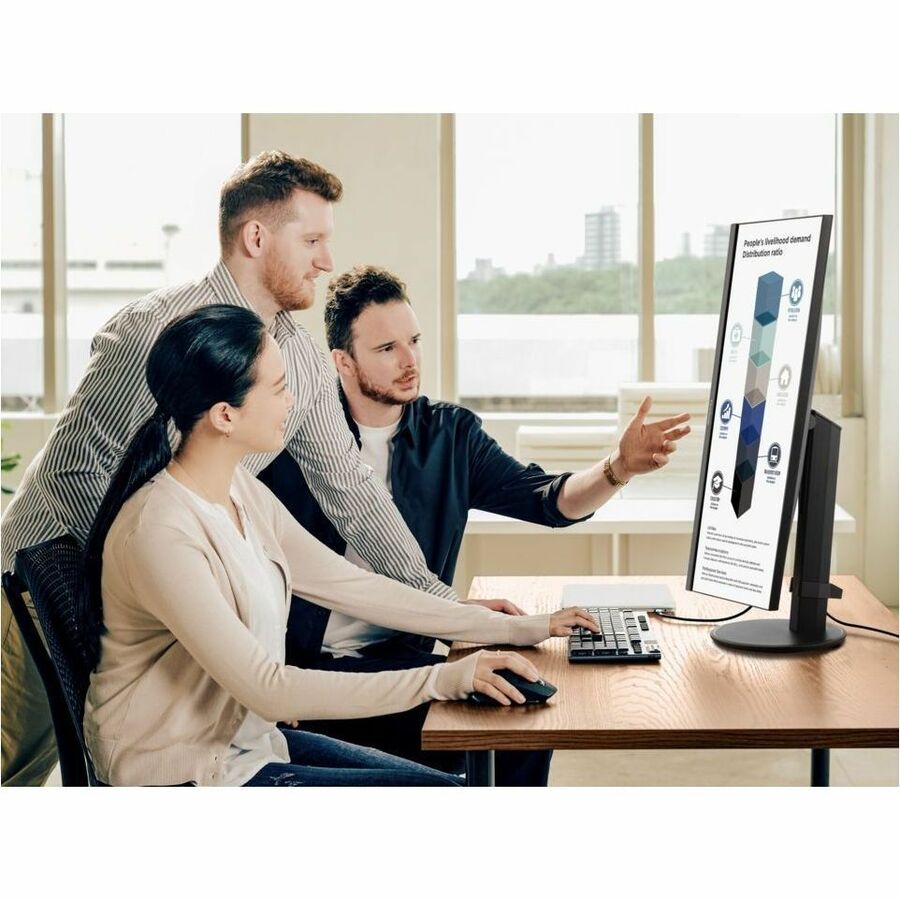 ViewSonic VG2409-MHDU-2 24" Class Full HD LED Monitor - 16:9 - Black