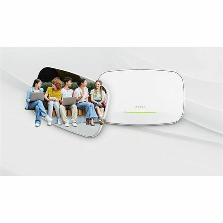 ZYXEL WBE530 Tri Band Wi-Fi 7 IEEE 802.11 a/b/g/n/ac/ax/be 11 Gbit/s Wireless Access Point - White
