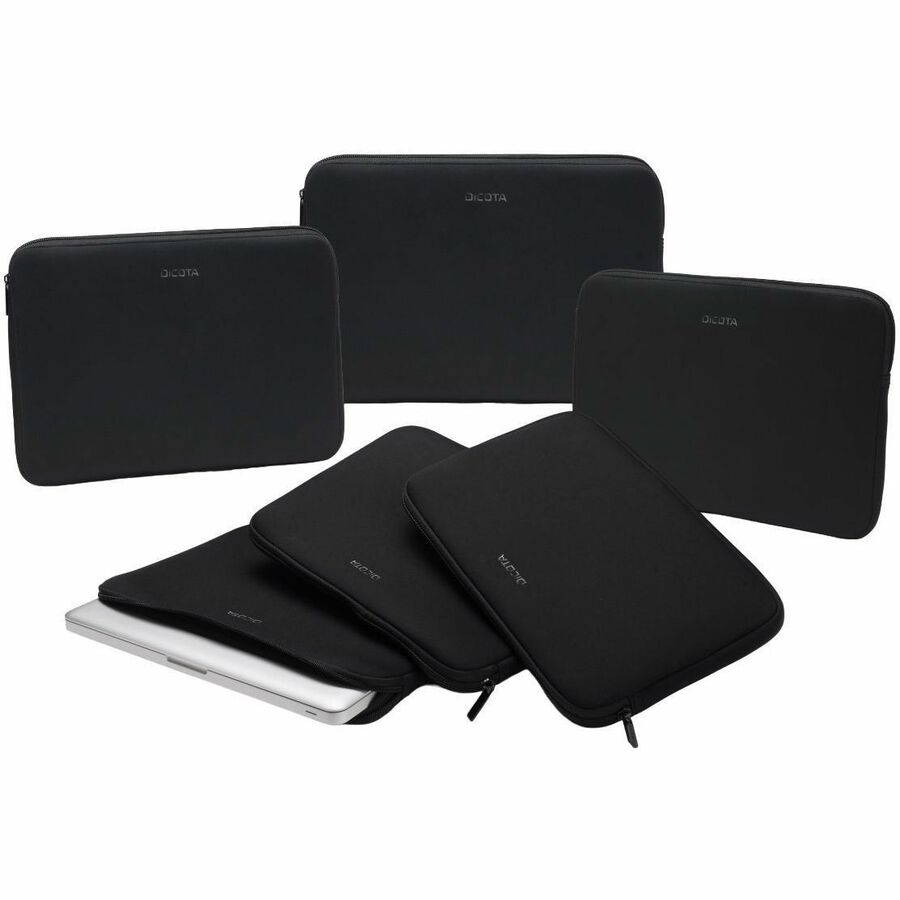 Dicota Perfect Carrying Case (Sleeve) for 30.5 cm (12") to 31.8 cm (12.5") Notebook - Black