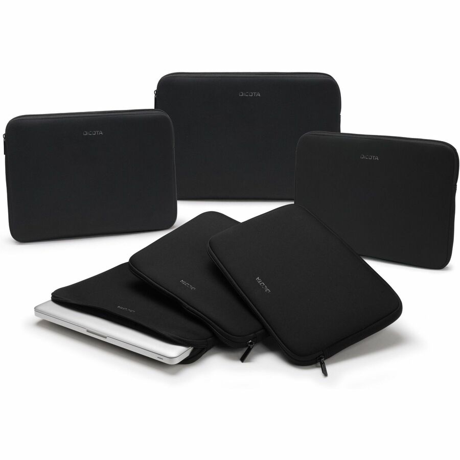Dicota Perfect Carrying Case (Sleeve) for 40.6 cm (16") to 43.9 cm (17.3") Notebook - Black