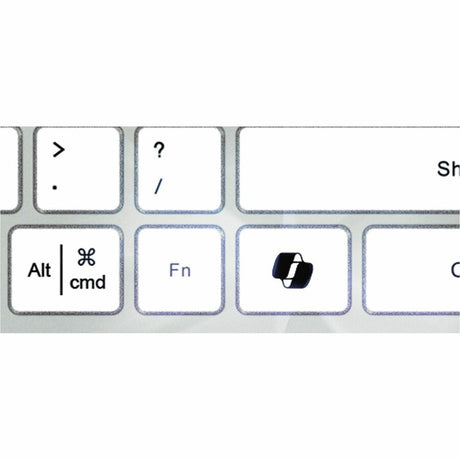 Adesso EasyTouch AKB-730UW Keyboard - Cable Connectivity - USB Type C Interface - English (UK) - White