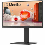 LG 24BA850-B 24" Class Webcam Full HD LCD Monitor - 16:9 - Textured Black