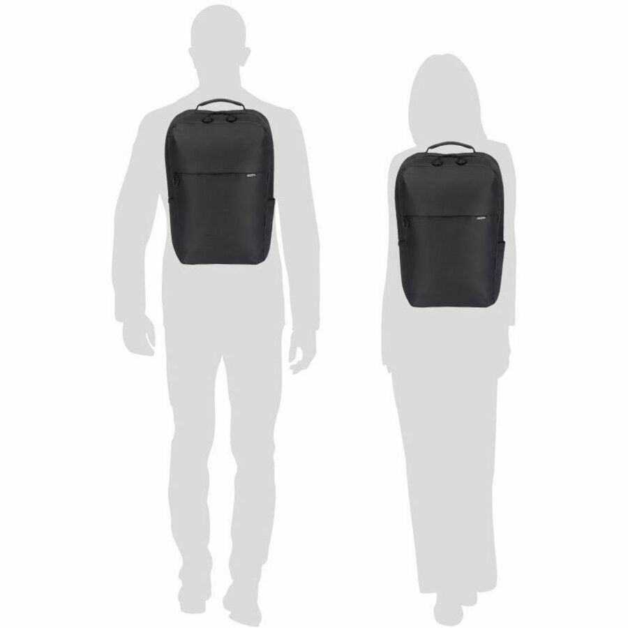 Dicota Commuter Carrying Case (Backpack) for 33 cm (13") to 40.6 cm (16") Notebook - Black