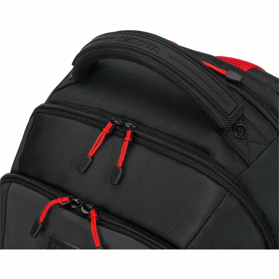 Dicota SEEKER II Carrying Case (Backpack) for 33 cm (13") to 40.6 cm (16") Notebook - Black