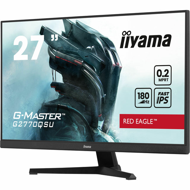 iiyama G-MASTER Red Eagle G2770QSU-B6 27" Class WQHD Gaming LED Monitor - 16:9 - Matte Black