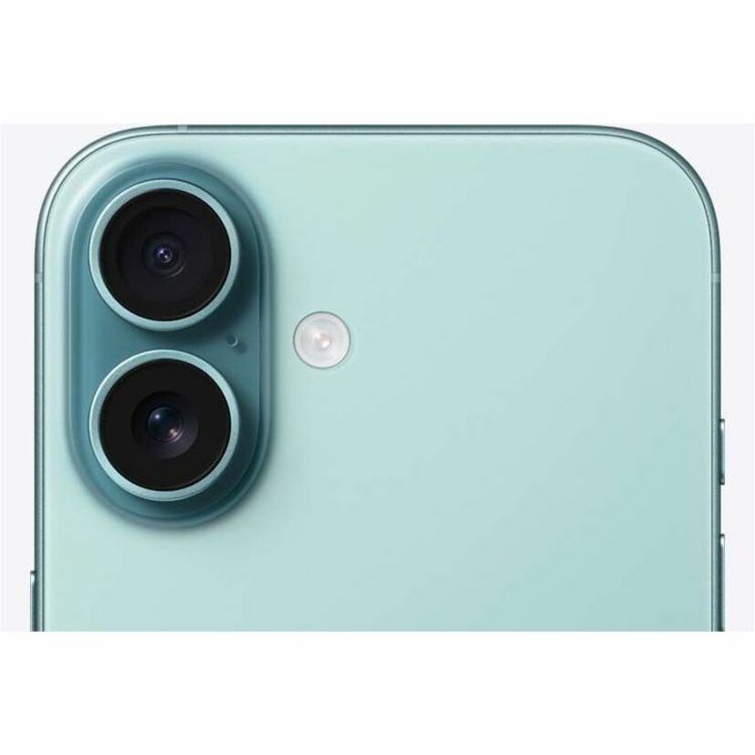 Apple iPhone 16 256 GB Smartphone - 15.5 cm (6.1") OLED 2556 x 1179 - A18Hexa-core (6 Core) - iOS 18 - 5G - Teal