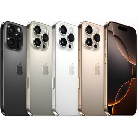 Apple iPhone 16 Pro Max 1 TB Smartphone - 17.5 cm (6.9") OLED 2868 x 1320 - A18 ProHexa-core (6 Core) - iOS 18 - 5G - White Titanium