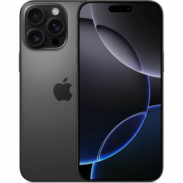 Apple iPhone 16 Pro 128 GB Smartphone - 16 cm (6.3") OLED 2622 x 1206 - A18 ProHexa-core (6 Core) - iOS 18 - 5G - Black Titanium