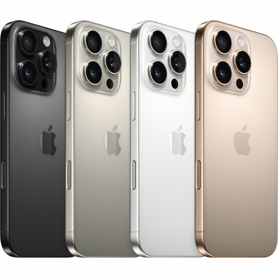 Apple iPhone 16 Pro 1 TB Smartphone - 16 cm (6.3") OLED 2622 x 1206 - A18 ProHexa-core (6 Core) - iOS 18 - 5G - Black Titanium