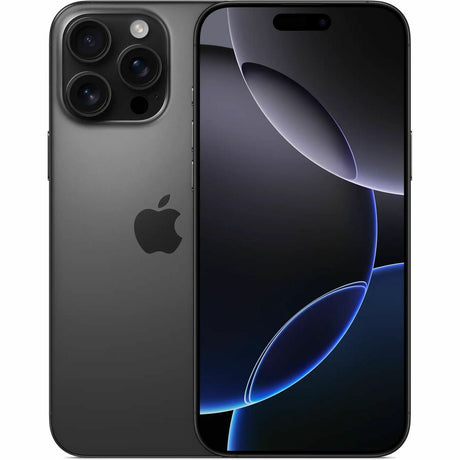 Apple iPhone 16 Pro Max 256 GB Smartphone - 17.5 cm (6.9") OLED 2868 x 1320 - A18 ProHexa-core (6 Core) - iOS 18 - 5G - Black Titanium