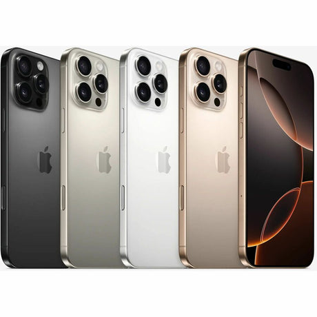 Apple iPhone 16 Pro Max 256 GB Smartphone - 17.5 cm (6.9") OLED 2868 x 1320 - A18 ProHexa-core (6 Core) - iOS 18 - 5G - Black Titanium