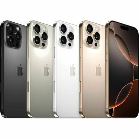 Apple iPhone 16 Pro Max 512 GB Smartphone - 17.5 cm (6.9") OLED 2868 x 1320 - A18 ProHexa-core (6 Core) - iOS 18 - 5G - White Titanium