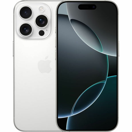 Apple iPhone 16 Pro Max 512 GB Smartphone - 17.5 cm (6.9") OLED 2868 x 1320 - A18 ProHexa-core (6 Core) - iOS 18 - 5G - White Titanium