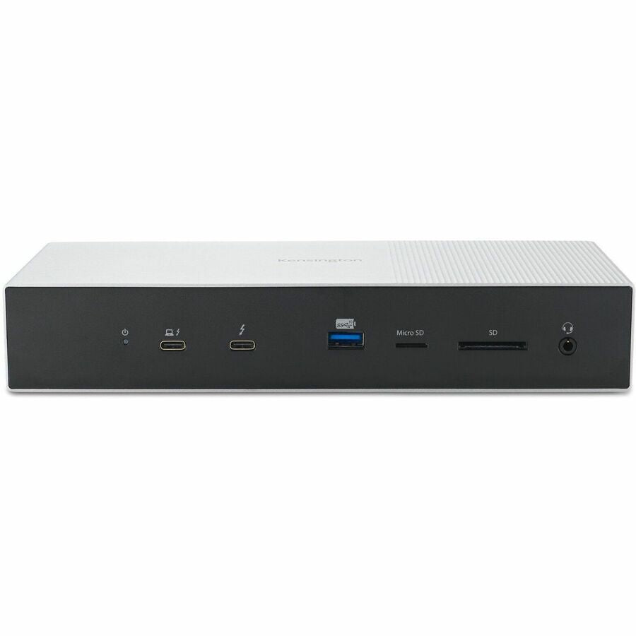 Kensington SD5000T5 Thunderbolt 5 Docking Station for Monitor, Workstation - Charging Capability - Memory Card Reader - SD - Desktop