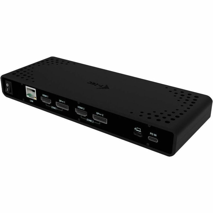 i-tec USB Type C Docking Station for Monitor, Smartphone, Tablet, Microphone, Notebook - Charging Capability - 100 W
