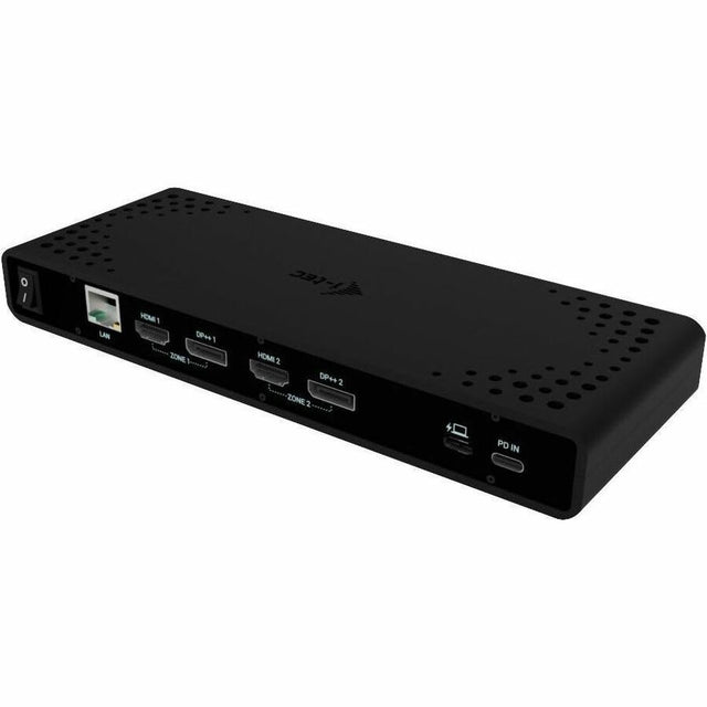 i-tec USB Type C Docking Station for Monitor, Smartphone, Tablet, Microphone, Notebook - Charging Capability - 100 W