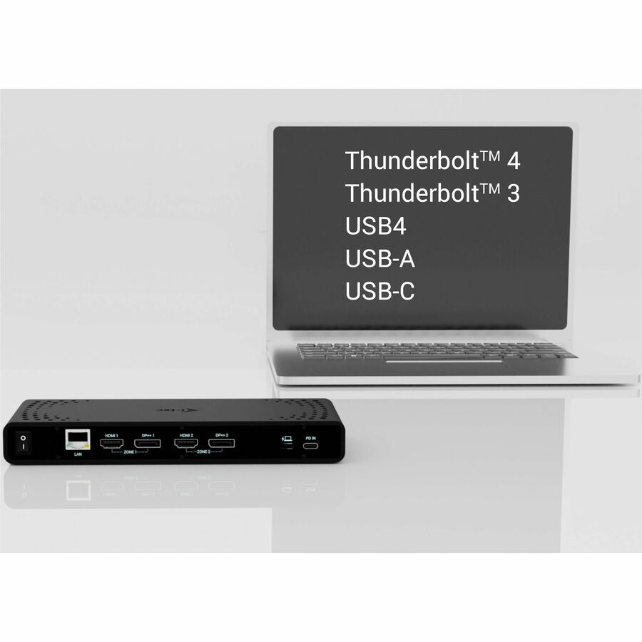 i-tec USB Type C Docking Station for Notebook, Smartphone, Tablet, Monitor, Microphone - Charging Capability - 100 W