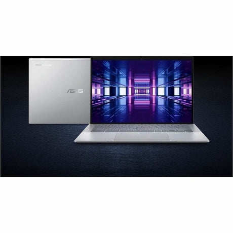 Asus ExpertBook CX54 Chromebook Plus CB5403 CB5403CMA-QM0120 35.6 cm (14") Touchscreen Chromebook - WQXGA - Intel Core Ultra 5 115U - 8 GB - 256 GB SSD - Fog Silver
