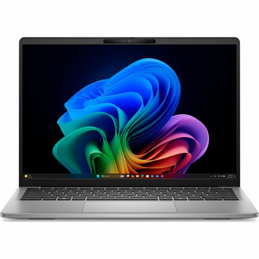 Dell Latitude 5000 5455 35.6 cm (14") Copilot+ PC Notebook - Full HD Plus - Qualcomm Snapdragon X Plus X1P-64-100 - 16 GB - 512 GB SSD - English (UK) Keyboard - Titan Gray