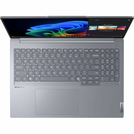 Lenovo ThinkBook 16 G7 QOY 21NH0004UK 40.6 cm (16") Copilot+ PC Notebook - WUXGA - Qualcomm Snapdragon X1P-42-100 - 16 GB - 512 GB SSD - English (UK) Keyboard - Luna Gray