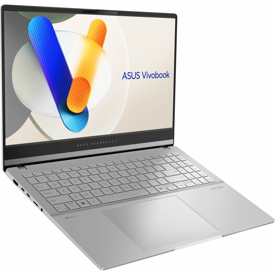 Asus Vivobook S 15 OLED M5506 M5506WA-MA042W 39.6 cm (15.6") Notebook - 3K - AMD Ryzen AI 9 365 - 32 GB - 1 TB SSD - Cool Silver