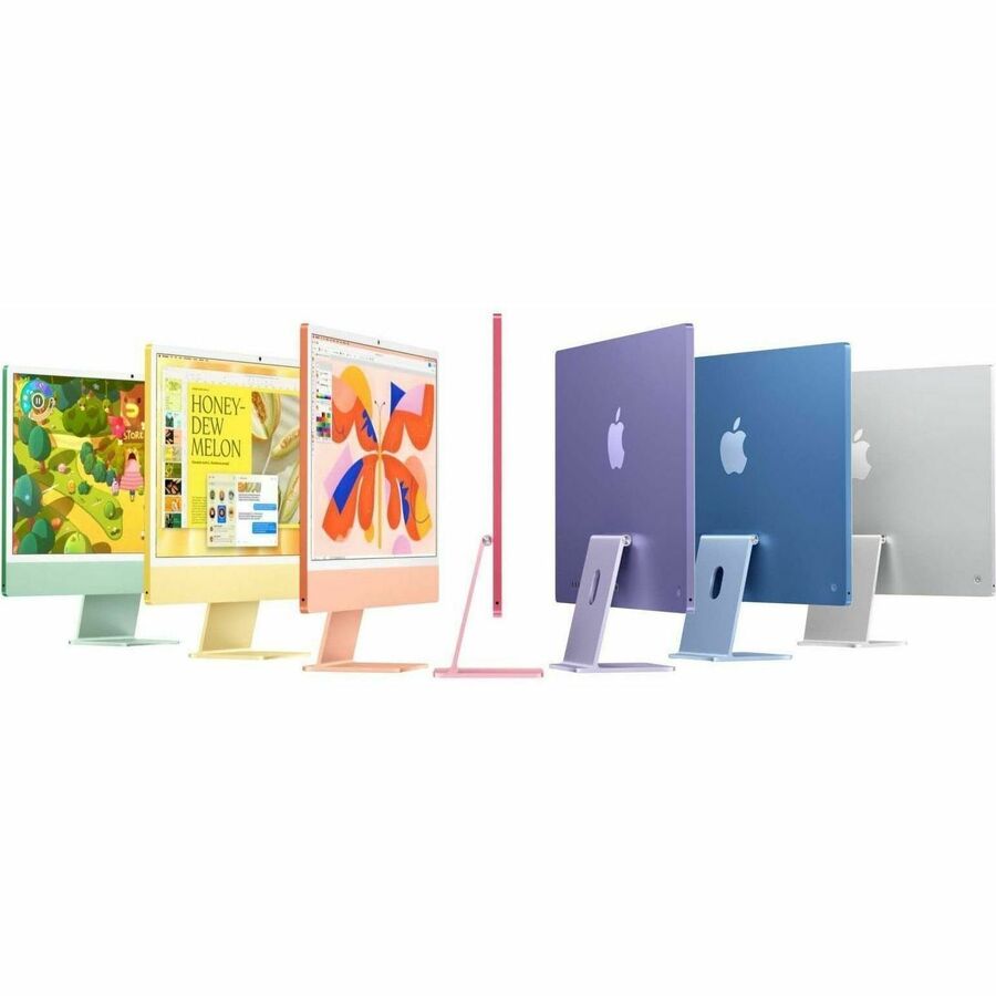 Apple iMac MD2Q4B/A All-in-One Computer - Apple M4 - 24 GB - 512 GB SSD - 61 cm (24") 4.5K - Desktop - Green
