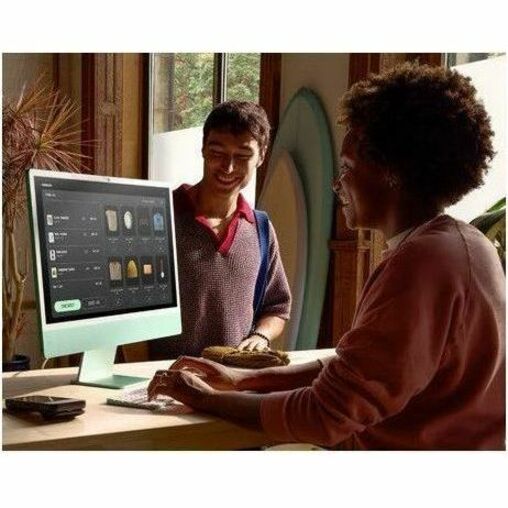 Apple iMac MWUY3B/A All-in-One Computer - Apple M4 - 16 GB - 256 GB SSD - 61 cm (24") 4.5K - Desktop - Green