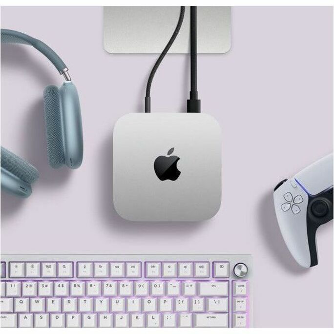 Apple Mac mini MU9E3B/A Desktop Computer - Apple M4 - 16 GB - 512 GB SSD - Mini PC - Silver
