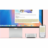 Apple Mac mini MU9E3B/A Desktop Computer - Apple M4 - 16 GB - 512 GB SSD - Mini PC - Silver