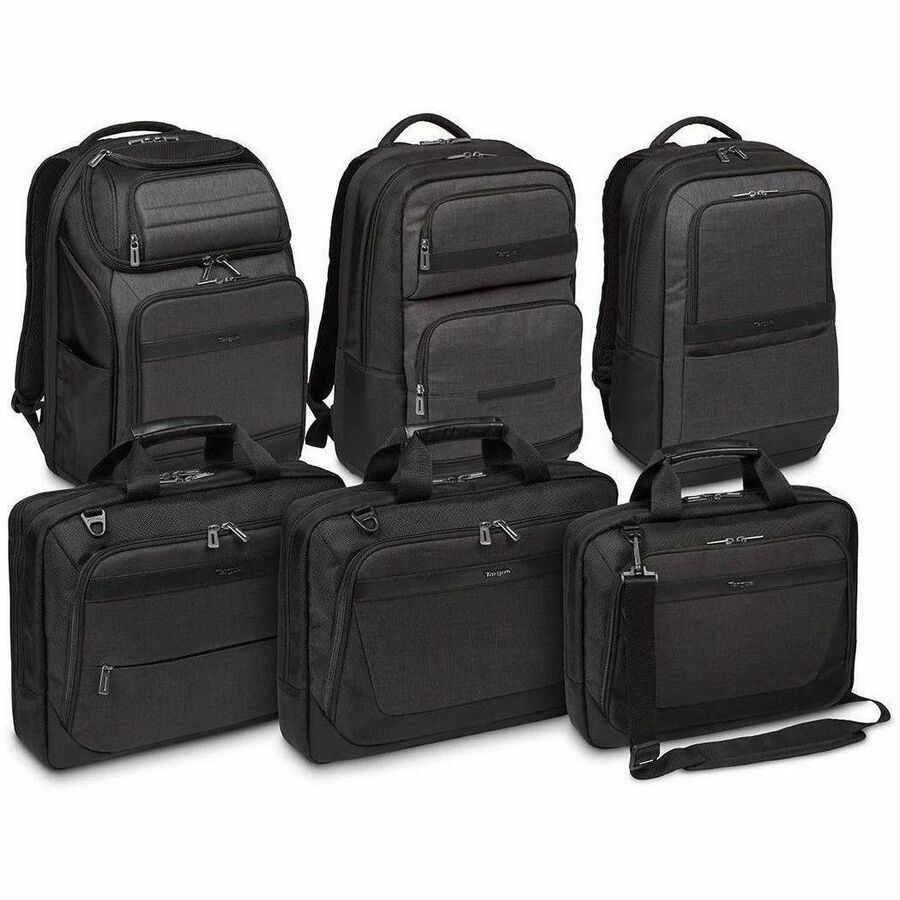 Targus CitySmart TSB912GL Carrying Case (Backpack) for 31.8 cm (12.5") to 39.6 cm (15.6") Notebook - Black/Grey