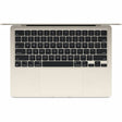 Apple MacBook Air MC8P4B/A 34.5 cm (13.6") Notebook - Apple M3 - 24 GB - 512 GB SSD - English (UK) Keyboard - Starlight