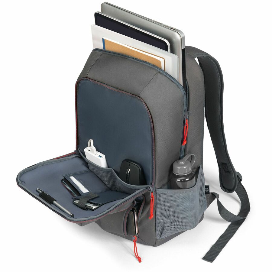 Dicota SPIN II Carrying Case (Backpack) for 33 cm (13") to 40.6 cm (16") Notebook - Grey