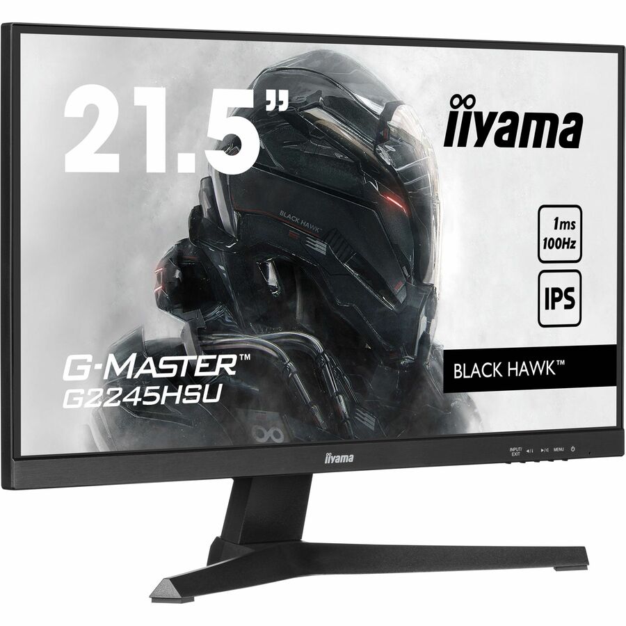 iiyama G-MASTER Black Hawk G2245HSU-B2 22" Class Full HD LED Monitor - 16:9 - Matte Black