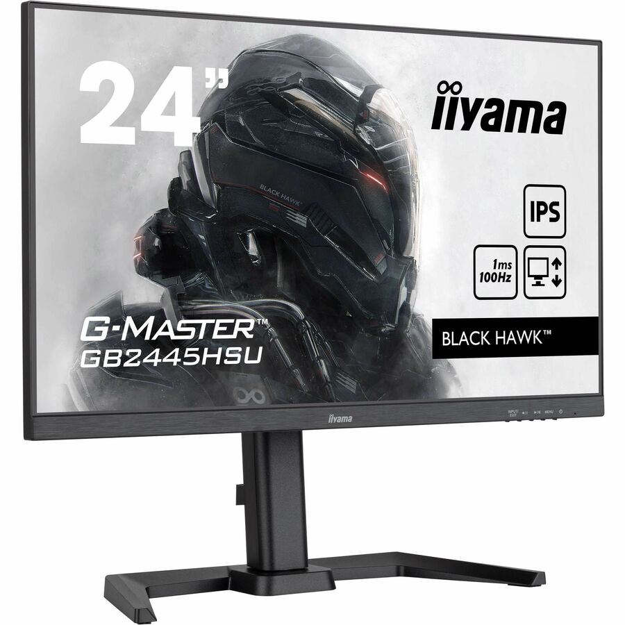 iiyama G-MASTER Black Hawk GB2445HSU-B2 24" Class Full HD LED Monitor - 16:9 - Matte Black
