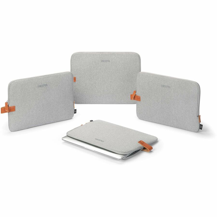 Dicota Skin URBAN Carrying Case (Sleeve) for 35.6 cm (14") Apple Notebook - Grey