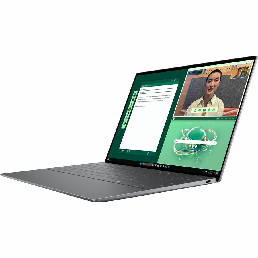 Dell XPS 13 9000 9345 34 cm (13.4") Notebook - Full HD Plus - Qualcomm Snapdragon X Elite X1E-80-100 - 32 GB - 1 TB SSD - English (UK) Keyboard - Graphite Grey