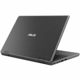 Asus BR1100F BR1100F-C41XA-3Y 29.5 cm (11.6") Touchscreen Rugged Convertible 2 in 1 Notebook - HD - Intel Celeron N4500 - 4 GB - 128 GB Flash Memory - Dark Grey