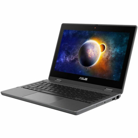 Asus BR1100F BR1100F-C41XA-3Y 29.5 cm (11.6") Touchscreen Rugged Convertible 2 in 1 Notebook - HD - Intel Celeron N4500 - 4 GB - 128 GB Flash Memory - Dark Grey