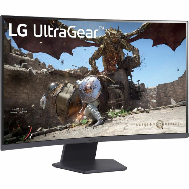 LG UltraGear 32GS60QC-B 32" Class WQHD Curved Screen Gaming LCD Monitor - 16:9