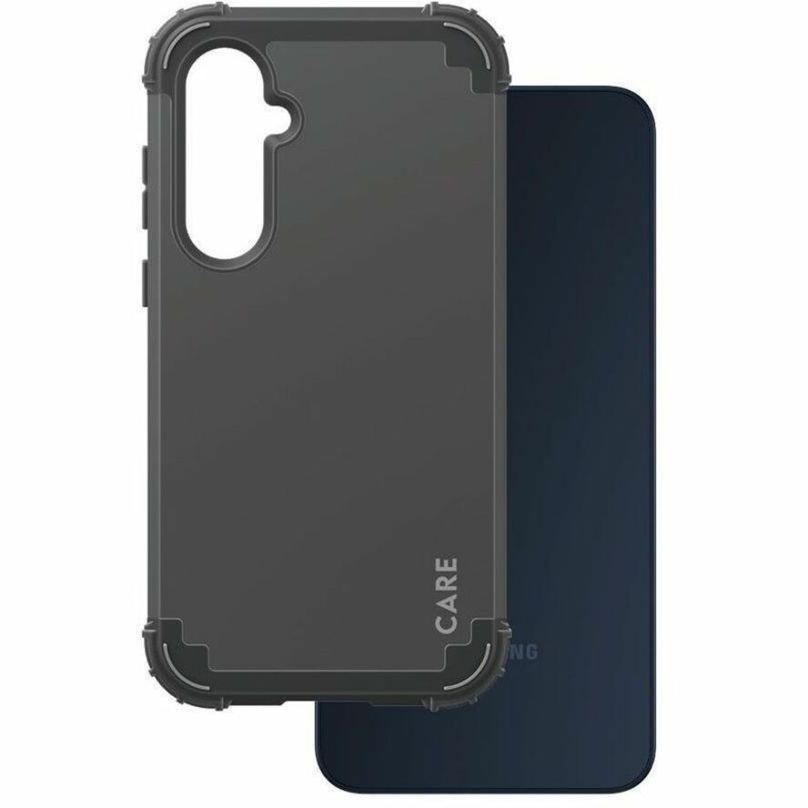 CARE Fashionable Rugged Case for Samsung Galaxy A35 5G, Galaxy A55 5G, Galaxy A55 Smartphone - Black